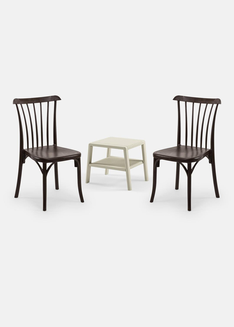 TİLİA MİNİ COFFE SET JOKER SEHPA 43X43 - GOZO SANDALYE