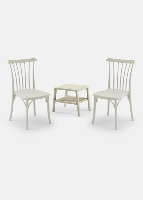 TİLİA MİNİ COFFE SET JOKER SEHPA 43X43 - GOZO SANDALYE