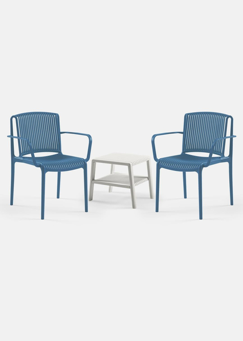 TİLİA MİNİ COFFE SET JOKER SEHPA 43X43 - NES KOLTUK