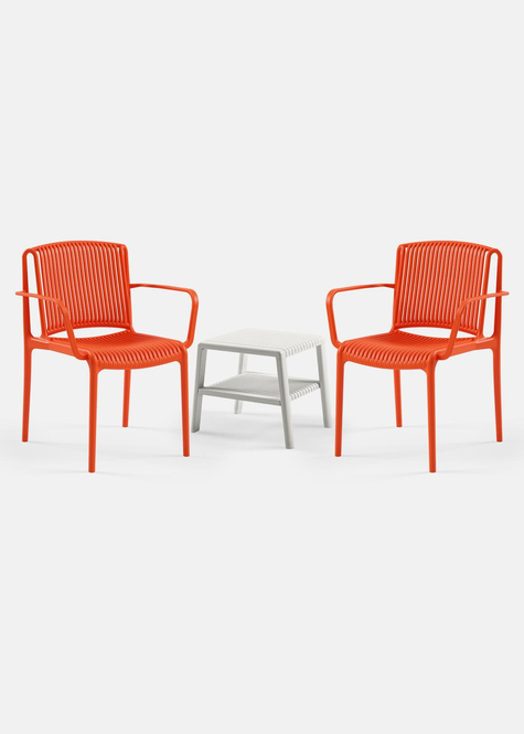 TİLİA MİNİ COFFE SET JOKER SEHPA 43X43 - NES KOLTUK