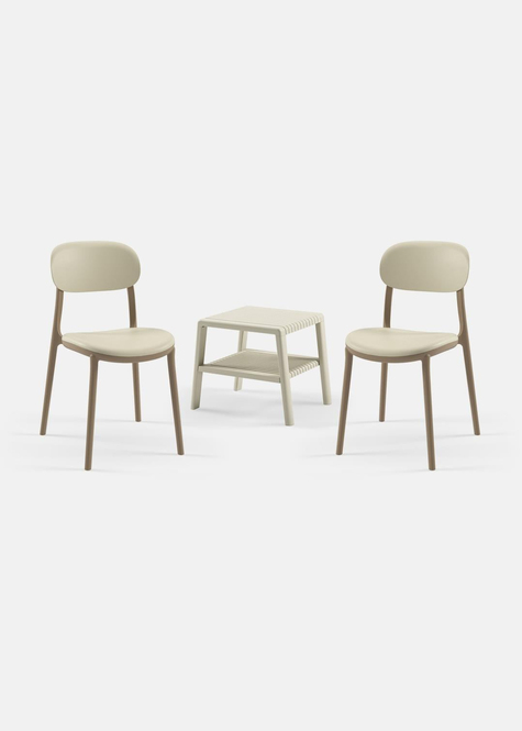TİLİA MİNİ COFFE SET JOKER SEHPA 43X43 - ALİ SANDALYE