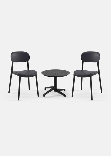 TİLİA MİNİ COFFE SET MOON SEHPA Ø60 CM YUVARLAK - ALİ SANDALYE