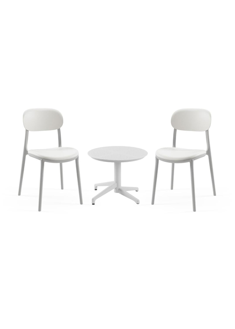 TİLİA MİNİ COFFE SET MOON SEHPA Ø60 CM YUVARLAK - ALİ SANDALYE