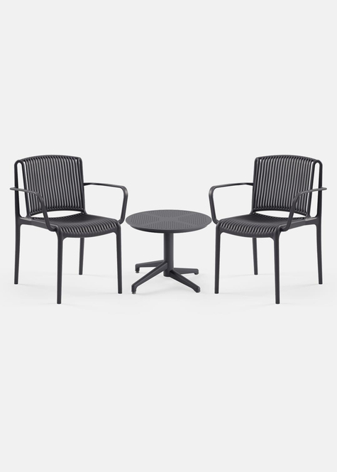 TİLİA MİNİ COFFE SET MOON SEHPA Ø60 CM YUVARLAK - NES KOLTUK