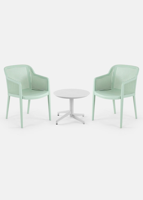 TİLİA MİNİ COFFE SET MOON SEHPA Ø60 CM YUVARLAK - OCTA KOLTUK