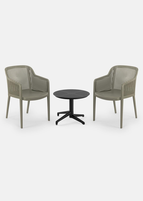TİLİA MİNİ COFFE SET MOON SEHPA Ø60 CM YUVARLAK - OCTA KOLTUK