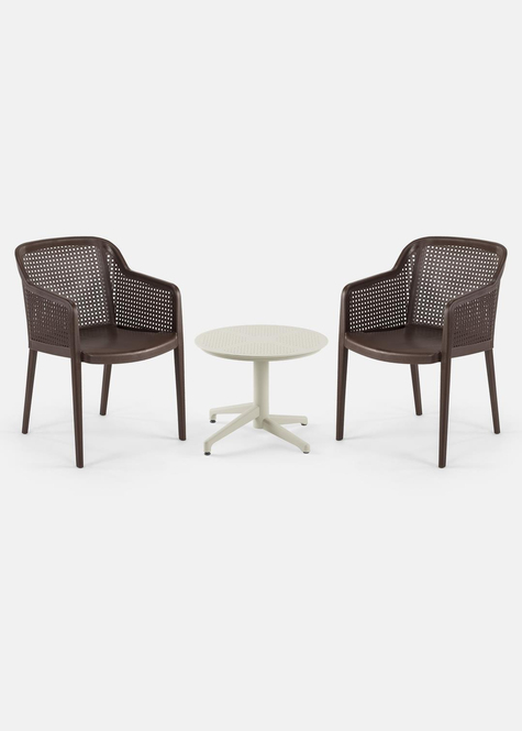 TİLİA MİNİ COFFE SET MOON SEHPA Ø60 CM YUVARLAK - OCTA KOLTUK
