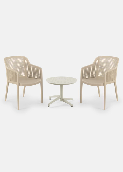 TİLİA MİNİ COFFE SET MOON SEHPA Ø60 CM YUVARLAK - OCTA KOLTUK