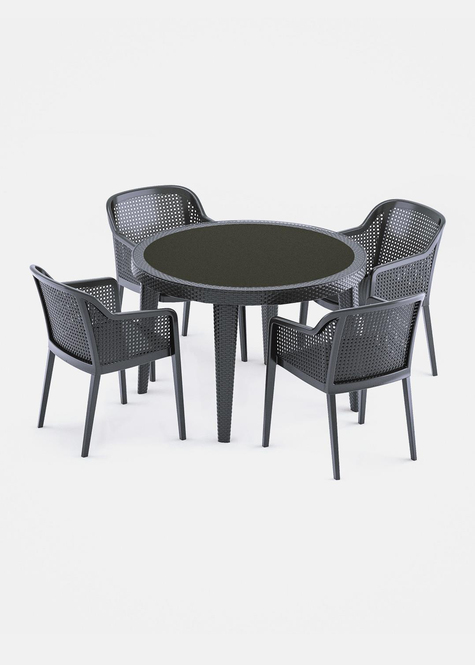 TİLİA OSAKA MASA TAKIMI Ø110 CM YUVARLAK - OCTA KOLTUK
