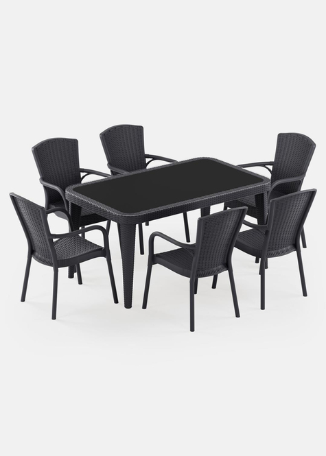 TİLİA OSAKA MASA TAKIMI 90X150 CM DİKDÖRTGEN - ROYAL KOLTUK
