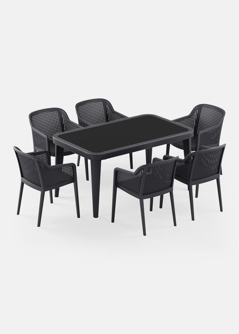 TİLİA 90X150CM OSAKA DİKDÖRTGEN MASA - OCTA KOLTUK MASA TAKIMI
