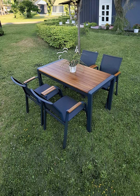 LARA MASA TAKIMI (70X130 MASA / 4 ADET SANDALYE)