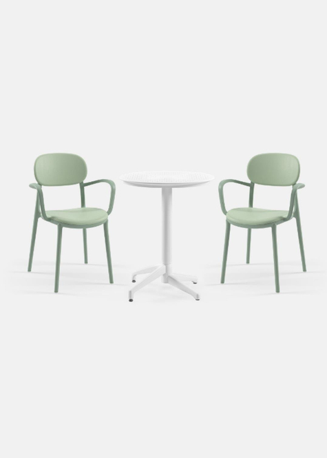 TİLİA MOON MASA - DUO KOLTUK BİSTRO SET