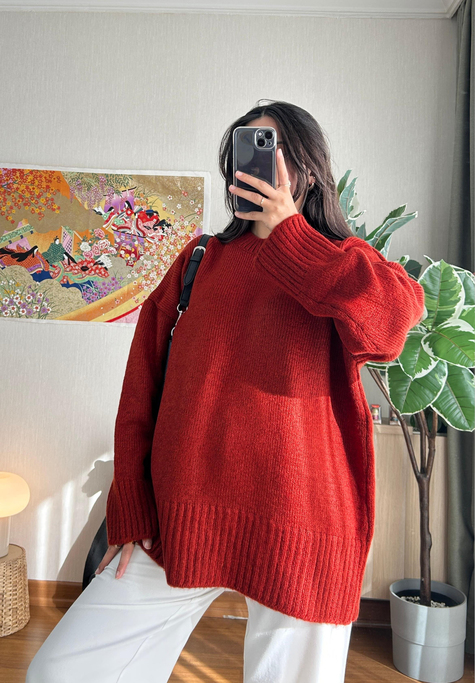 Airi Oversize Vintage Kazak Kiremit
