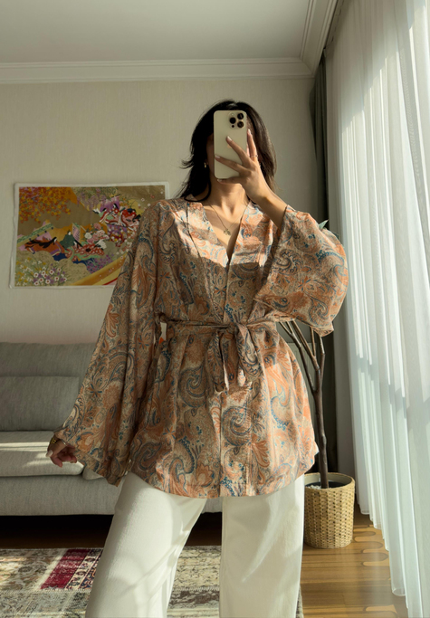 Eido Desenli Kimono Roz