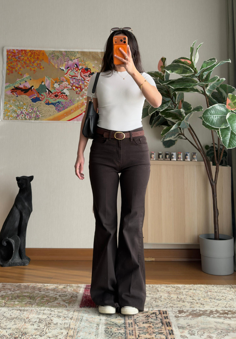 Erin İspanyol Paça Jean