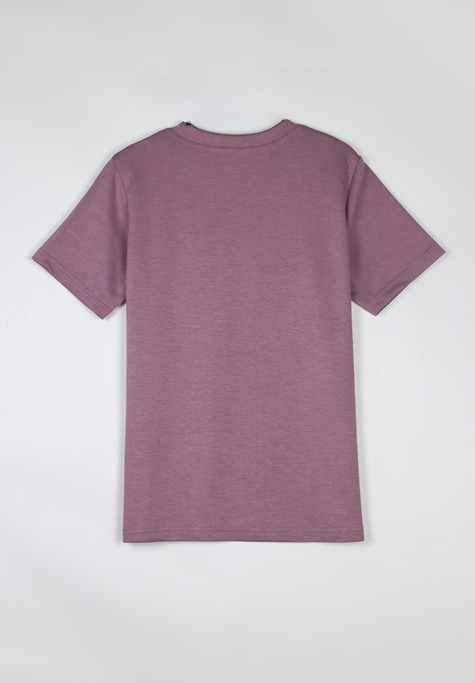 Oys Basic T-Shirt Gül Kurusu