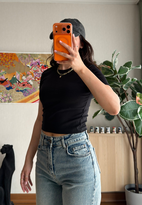 Yoko Basic Fit T-Shirt Siyah
