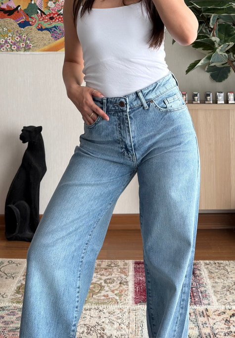 Yusi Loose Uzun Jean 