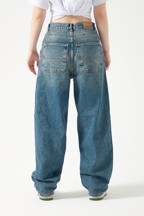 Buz Mavi Tint Skater Jean