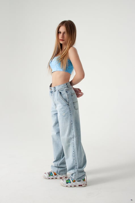 Kar Mavi Skater Jean