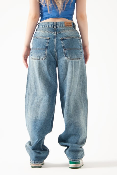 Mavi Tint Skater Jean