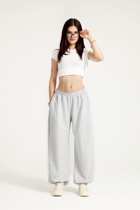 Yazlık Balloon Fit Jogger Eşofman Altı