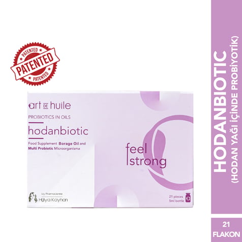 Hodanbiotic hodan yağı içinde multiprobiyotik