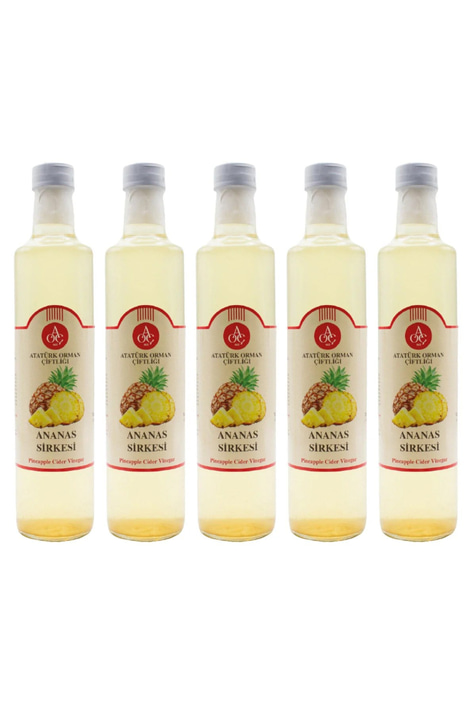 Ananas Sirkesi 5'li Set (5 x 500 ml)