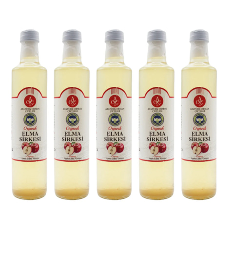 Elma Sirkesi 5'li Set (5 x 500 ml)