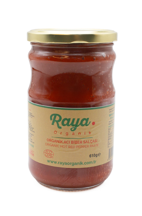 Organik Acı Biber Salçası - 610g