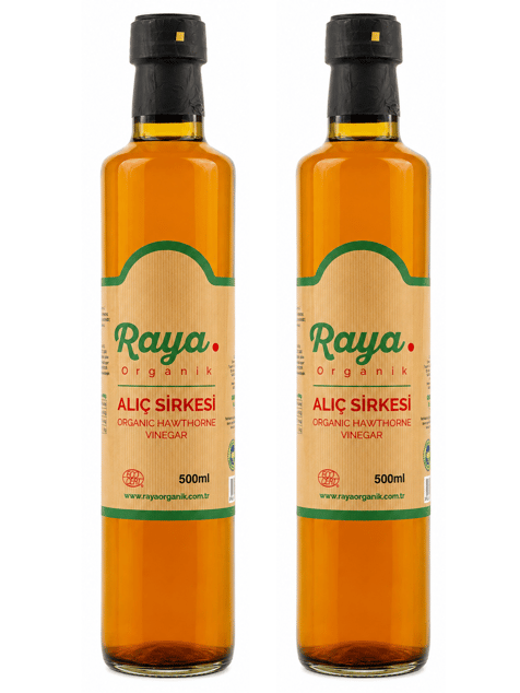 Organik Alıç Sirkesi 500 ml 2'li Set (2 x 500)