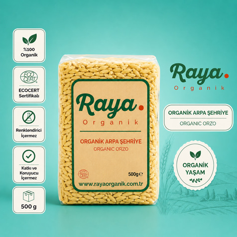 Organik Arpa Şehriye 500 g