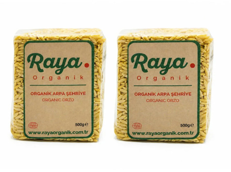 Organik Arpa Şehriye 500 Gr - 2'li Paket