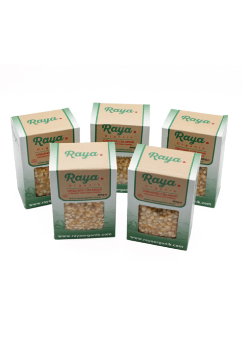 Organik Cin Mısır 5'li Set (400 g x 5)