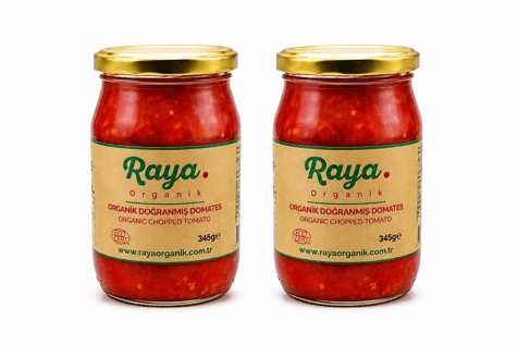 Organik Doğranmış Domates 2'li Paket (345 g x 2)