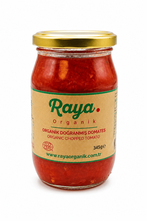 Organik Doğranmış Domates - 345g