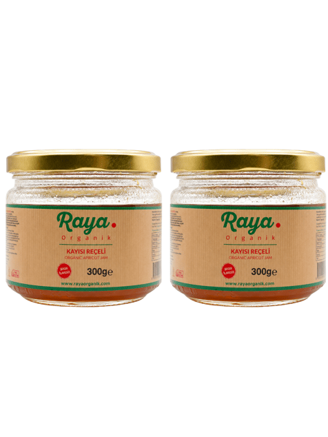 Organik Kayısı Reçeli 2'li Set (300 g x 2)