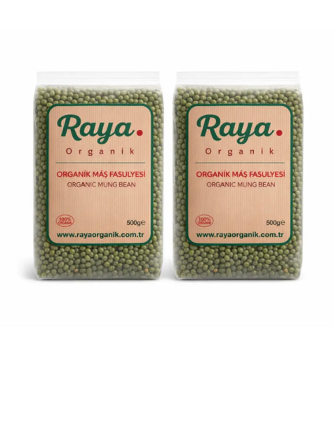 Organik Maş Fasulyesi 2'li Set (2 x 500 gr Toplam 1 kg)