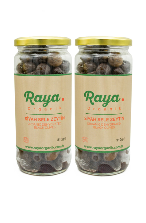 Organik Siyah Zeytin 2'li Set (500 cc x 2)