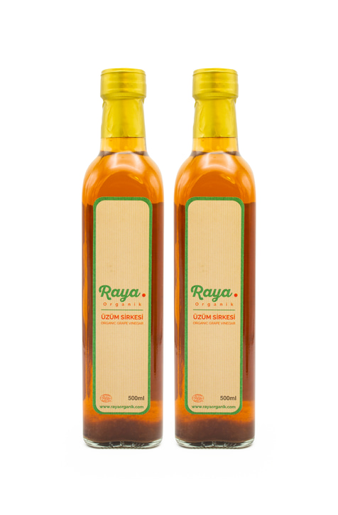 Organik Üzüm Sirkesi 500 ml 2'li Set (2 x 500)