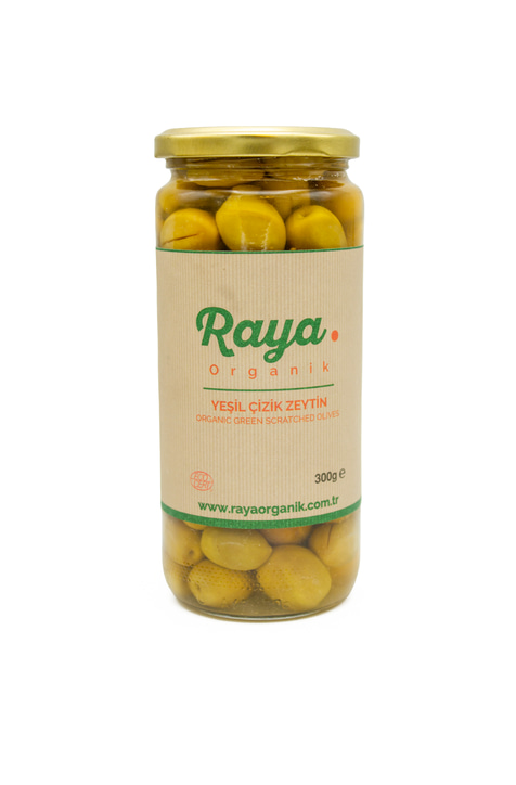 Organik Yeşil Zeytin 500cc