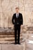 Erkek Siyah Basic Düz Slim Fit Dar Kesim 6 Drop Takım Elbise