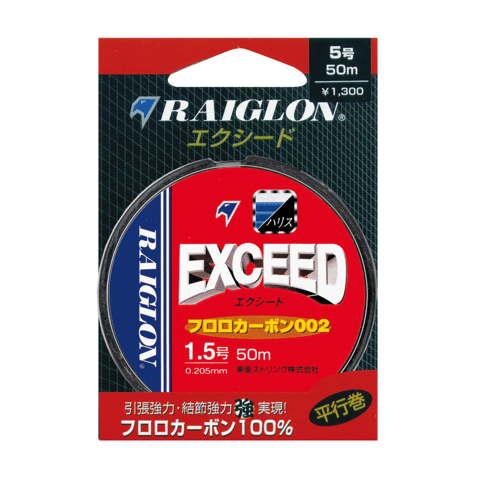 Fluorocarbon Misinalarisinde Raiglonmarkalı Raiglon Exceed Samurai 10 Mt Fluorocarbon Misinaürünü detaylı olarak  inceleyin.