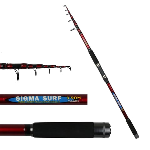 Surf Olta Kamışlarıisinde Eurofishmarkalı Eurofish Sigma Surf 100-200gr 360 Cm Surf Olta Kamışı Kırmızıürünü detaylı olarak  inceleyin.
