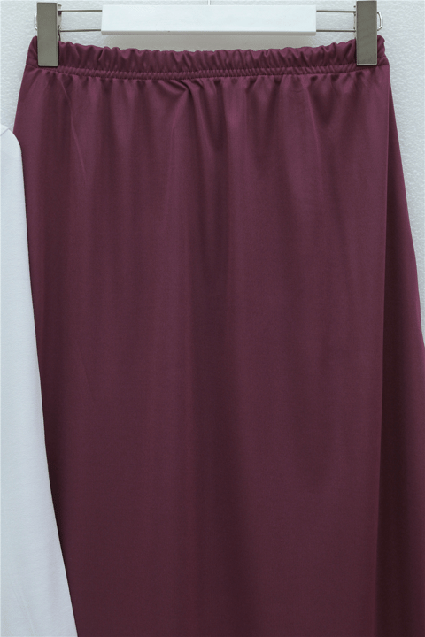Araboy Jupon Astar Etek    -Bordo-Etek-253-13010-R04