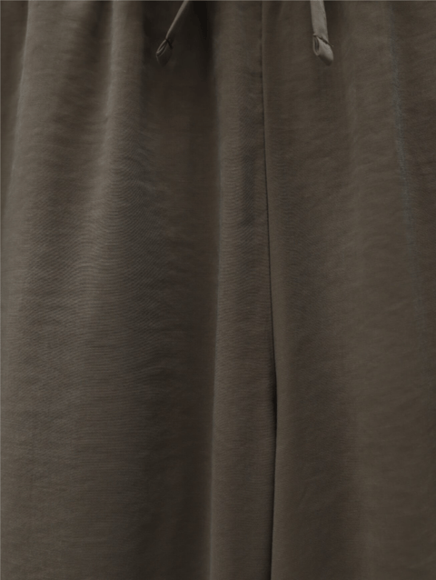 Beli Lastikli Bağcıklı Bol Paça Salaş Pantolon  -Kamuflaj-Pantolon-338-20646-R39