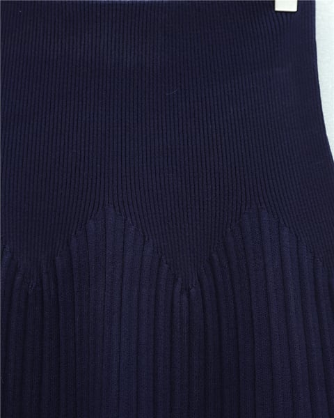 Beli Lastikli Pliseli Triko Etek -Laci-Etek-307-4001-R03