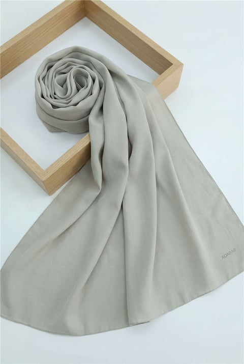 Düz Coton Şal -Taş rengi-Şal-201-10108-R43