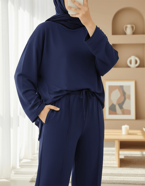 Eteği Bağcıklı Arkası Uzun Oysho Takım -Laci-Takım-253-13088-R03